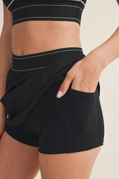 Pilates Princess Mini Skort