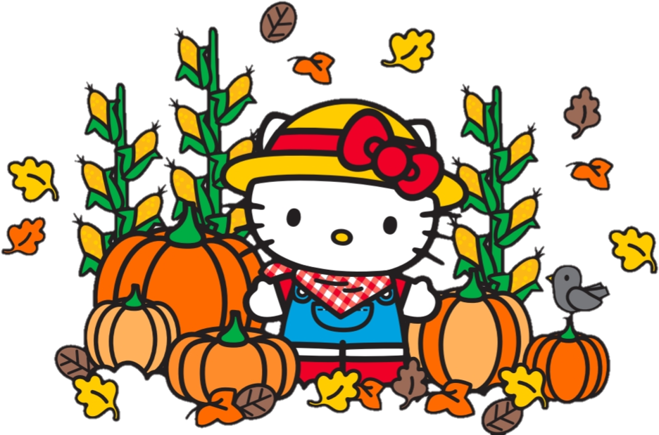 Hello Kitty Fall Baby Tee