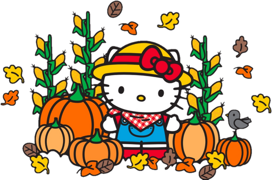 Hello Kitty Fall Baby Tee